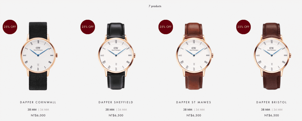 【愛穿搭】DW Watch最新2017折扣碼『MUS』官網必殺超便宜～♥內有圖文教學唷♥（黑色星期五全年最優惠只到11/27）